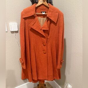 Alvin Valley Vibrant Orange Coat